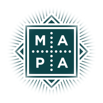 Logo ośrodka warsztatowego MaPa nawiązuje do wzoru mandali