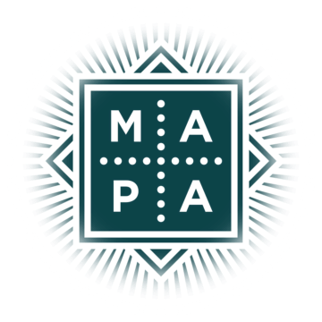 Logo ośrodka warsztatowego MaPa nawiązuje do wzoru mandali